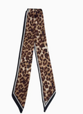 Leopard Print Scarf Necklace